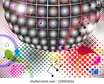 silver disco ball