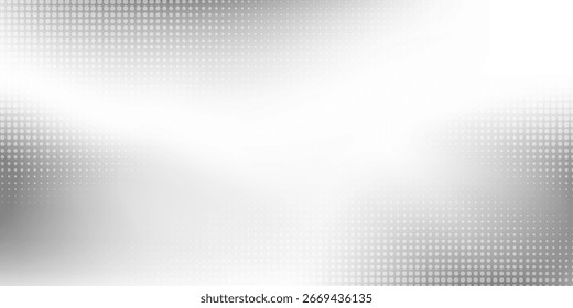 Silver dot abstract foil background with metal mirror texture. Chrome gradient surface modern abstract