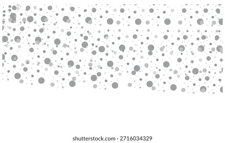 Textura dispersa de confeti de puntos de plata adecuada para proyectos gráficos minimalistas modernos