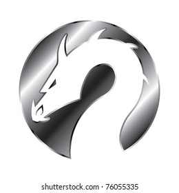 silver dragon