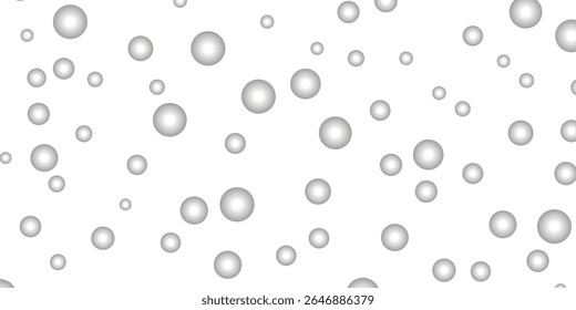 Silver Dust and Glitter Explosion with Snow Falling Sideways on Grey Vector Background. Vector Confetti and Snowfall with Sparkling Silver Dust Frame on Grey Background