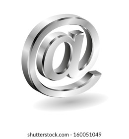 Silver email sign