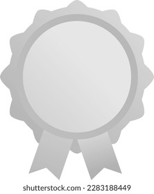 silver emblem which can be used for the second best product and looks very attractive and describes the second best product