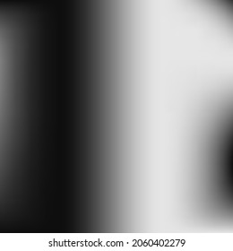 Textura digital borrosa de metal vacío plateado. Papel de escritorio monocromo de vector oscuro líquido. Malla gradiente de aluminio de moda gris de aluminio. Color mínimo suave de la acuarela Fondo de gradiente negro.