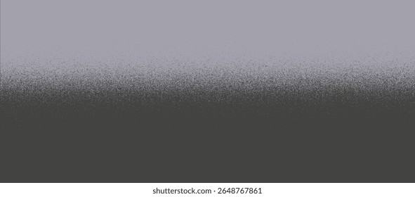Silver falling glitter, shiny confetti with glowing sparkles, shimmer spray effect, festive holiday particles isolated on a dark background