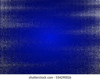 Silver festive background for greeting card or wrapping paper.