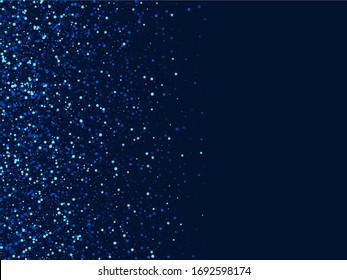 Banner de Starry Digital Silver Festive. Papel tapiz Oscuro Y Brillante. Plantilla vectorial del universo. Diseño de espuma de glamur blanco.