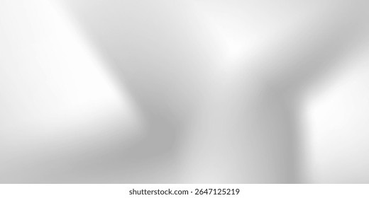 Silver foil abstract background with metal mirror texture. Chrome gradient surface with light gloss modern simple art good natural illustrations vector nice light