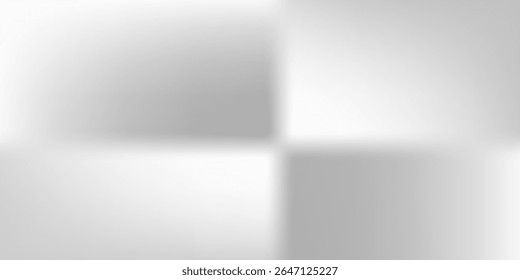 Silver foil abstract background with metal mirror texture. Chrome gradient surface with light gloss 