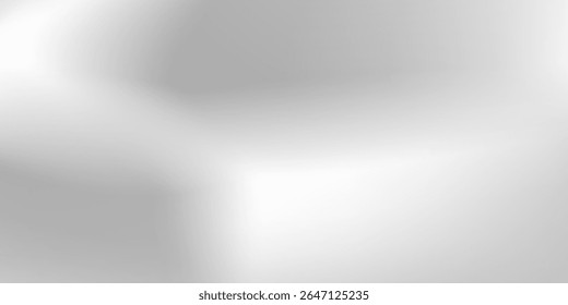 Silver foil abstract background with metal mirror texture. Chrome gradient surface with light gloss modern simple art good natural illustrations