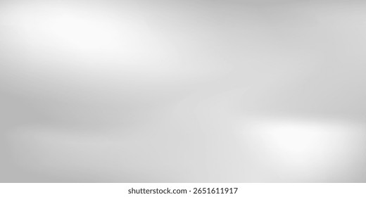 Fondo de lámina de plata gris con textura de espejo de metal. Superficie degradada de cromo con brillo ligero arte simple moderno