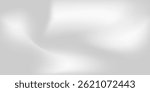 Silver foil background with metal mirror texture. Chrome gradient surface with light gloss simple abstract. Blure Vector