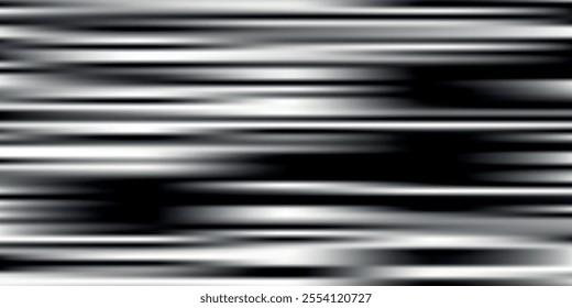 Silver foil background with metal mirror texture. Chrome gradient surface with light gloss. Vector aluminum grey sheet with reflection.