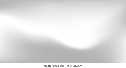 Silver foil background with metal mirror texture. Chrome gradient simple