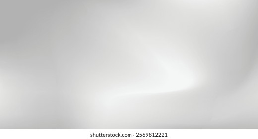Silver foil background with metal mirror texture. Chrome gradient art nice