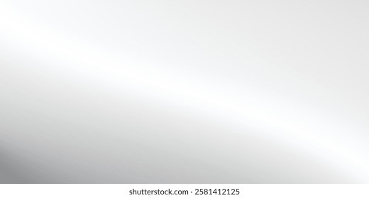 Silver foil background with metal mirror texture. Chrome gradient surface with art abstract modern nice