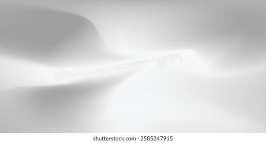 Silver foil background with metal mirror texture. Chrome gradient surface with light gloss simple gradient background