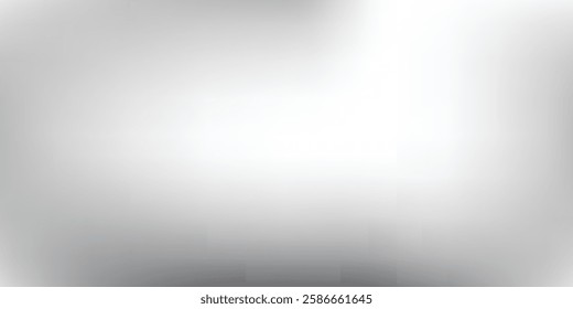Silver foil background metal mirror texture. Chrome gradient surface with light gloss design art