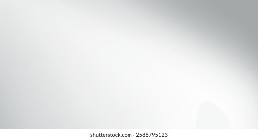 Silver foil background with metal mirror texture. Chrome gradient surface with light background art modern simple
