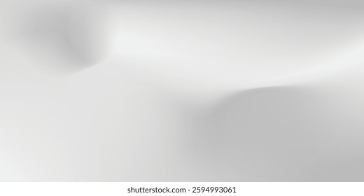 Silver foil background with metal mirror texture. Chrome gradient surface with light gloss simple abstract 