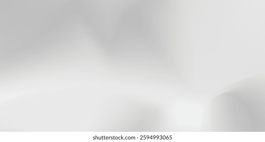 Silver foil background with metal mirror texture. Chrome gradient surface with light gloss simple abstract 
