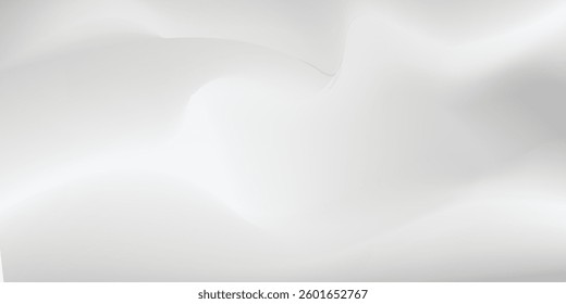 Silver foil background with metal mirror texture. Chrome gradient surface with light gloss simple abstract 