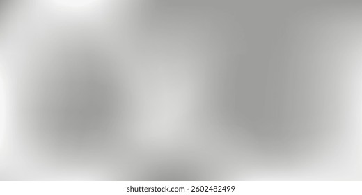 Silver foil background with metal mirror texture. Chrome gradient surface with light gloss simple abstract 