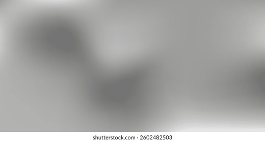 Silver foil background with metal mirror texture. Chrome gradient surface with light gloss simple abstract 