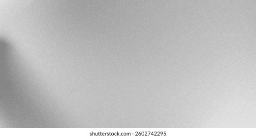 Silver foil background with metal mirror texture. Chrome gradient surface with light gloss simple abstract 