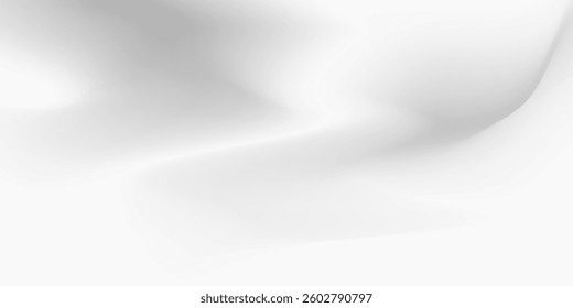 Silver foil background with metal mirror texture. Chrome gradient surface with light gloss simple abstract  modern gradient