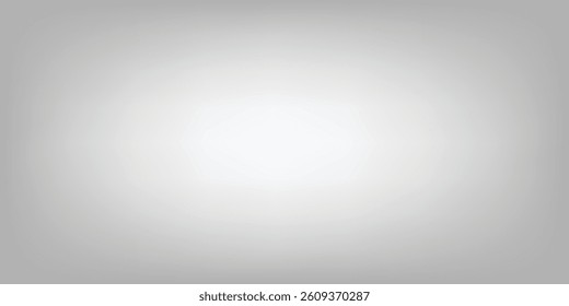 Silver foil background with metal mirror texture. Chrome gradient surface with light gloss simple abstract vector eps10