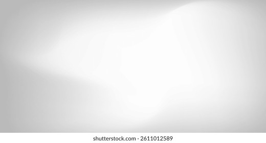Silver foil background with metal mirror texture. Chrome gradient surface with light gloss art