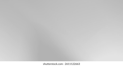  Silver foil background with metal mirror texture. Chrome gradient surface with light gloss simple arts modern