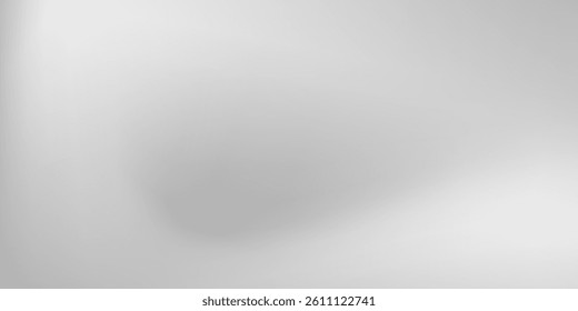  Silver foil background with metal mirror texture. Chrome gradient surface with light gloss simple arts modern