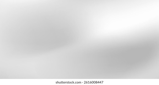 Silver foil background with metal mirror texture. Chrome gradient surface with natural modern