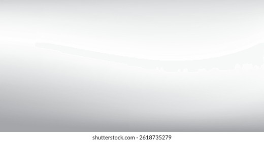 Silver foil background with metal mirror texture. Chrome gradient surface with light gloss illustration abstract simple art