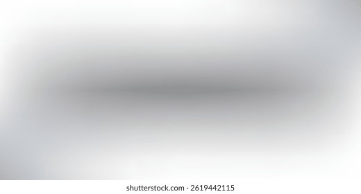 Silver foil background with metal mirror texture. Chrome gradient surface with light gloss. Vector aluminum grey sheet with reflection. Platinum and titanium abstract cold bg