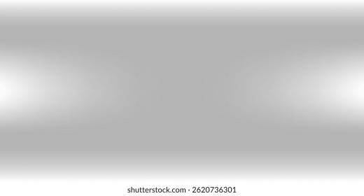 Silver foil background with metal mirror texture. Chrome gradient surface with light gloss simple abstract