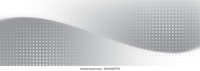 Silver foil background with metal mirror texture. Chrome gradient surface with light gloss simple abstract. eps 10
