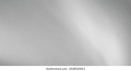 Silver foil background with metal mirror texture. Chrome gradient surface with light gloss simple abstract