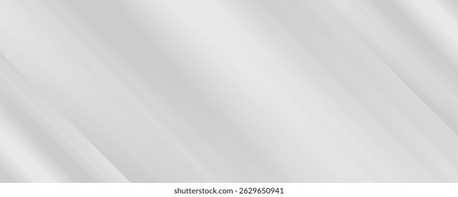 Silver foil background with metal mirror texture. Chrome gradient surface with light gloss simple abstract 