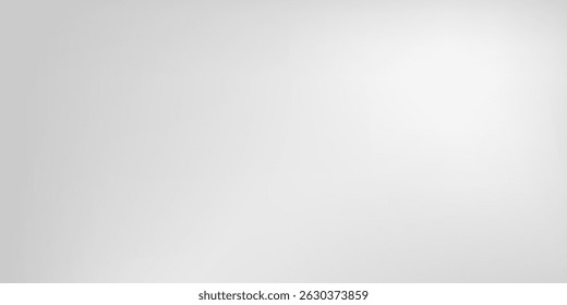 Silver foil background with metal mirror texture. Chrome gradient surface with light gloss modern