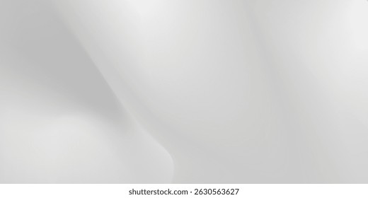 Silver foil background with metal mirror texture. Chrome gradient surface with light gloss  modern