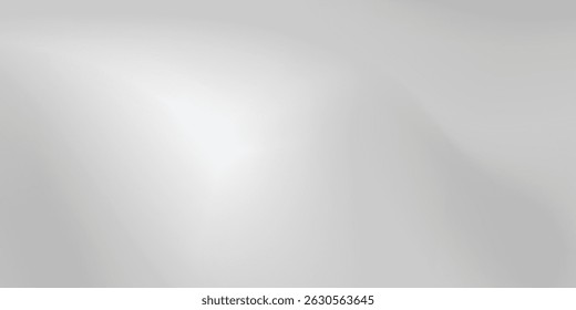 Fundo de folha de prata com textura de espelho de metal. Superfície gradiente de cromo com lustro de luz moderno