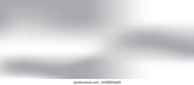 Silver foil background with metal mirror texture. Chrome gradient surface with light gloss. Vector aluminum grey sheet with reflection. Platinum and titanium abstract cold bg. eps 10