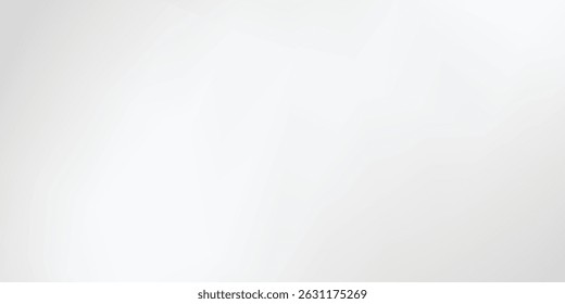 Silver foil background with metal mirror texture. Chrome gradient surface with light gloss simple abstract vector illustration