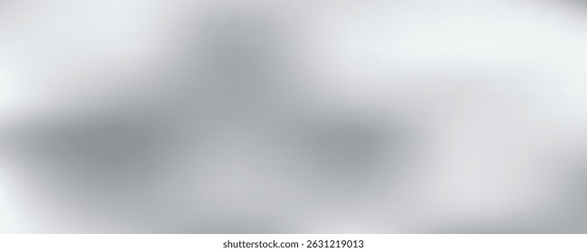 Silver foil background with metal mirror texture. Chrome gradient surface with light like could abstract
