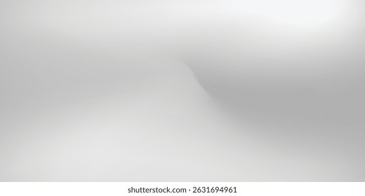 Silver foil background with metal mirror texture. Chrome gradient surface with light gloss simple abstrac arts modern