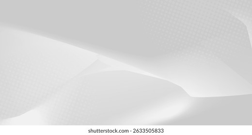 Silver foil background with metal mirror texture. Chrome gradient surface with light gloss simple abstract 