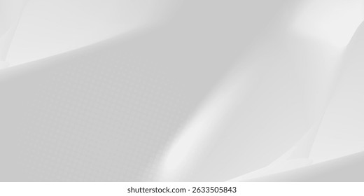 Silver foil background with metal mirror texture. Chrome gradient surface with light gloss simple abstract 